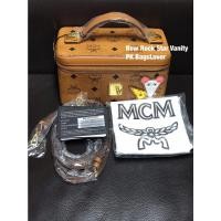 ราคา กระเป๋าสะพายข้าง MCM Vanity Rock Star ลาย Visetos สีน้ำตาล ลายหนูชีส (19662902517)