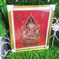 ราคา กรอบรูปภาพพระพิฆเนศ# กรอบรูปมงคล (2575219903)