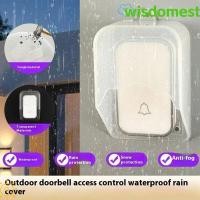 ราคา WISDOMEST 1 ชุดออดฝาครอบกันน้ํา,ไร้สายกันฝนปุ่มออดฝาครอบป้องกัน,แบบพกพาสากลโปร่งใสออด Splash Guard กลางแจ้ง Home (53714713512)
