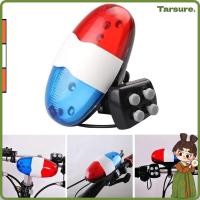ราคา TARSURETH ไฟรถตํารวจ แตรอิเล็กทรอนิกส์, 6 LED อุปกรณ์ปั่นจักรยานจักรยาน 4 เสียงกระดิ่ง, ไซเรนจักรยานกลางแจ้งพลาสติกสําหรับจักรยานเด็ก (51364461109)