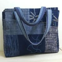 ราคา กระเป๋าสะพายผ้า Handmade สินค้าญี่ปุ่นมือสอง (347815716)