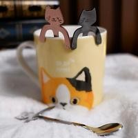 ราคา ช้อนกาแฟ แมวเกาะแก้ว แพค 3 ชิ้น (50458541281)