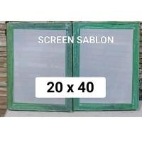 ราคา สกรีนลาย 20x40 T.48,54/55,T.61,T.77,T.90 (สีขาว) (47204659876)