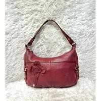 ราคา กระเป๋าหนังแท้สีแดงเลือดทรงคล้องไหล่แบรนด์SSAMZIE(รหัส ถุงเงิน56) (27457640783)