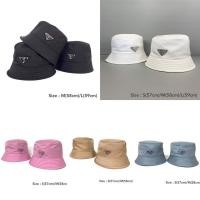 ราคา ของแท้100% ราคาถูก New Prada Bucket Hat สอบถามสี ไซส์ก่อนนะคะ (6518129111)