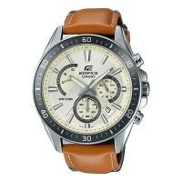 ราคา Casio Edifice Chronograph นาฬิกาข้อมือผู้ชาย สายหนัง รุ่น EFR-552L-7A (2064562285)