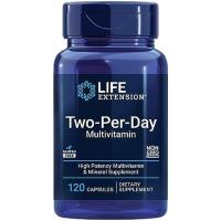 ราคา Life Extension Two-Per-Day Multivitamin, Vitamins B, C, D, zinc, Packed with Over 25 Vitamins, Minerals &amp; extracts, Two-Month Supply, Non-GMO, Gluten-Free, 120 Capsules (54262940967)
