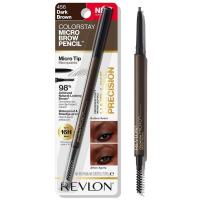 ราคา ดินสอเขียนคิ้ว Revlon ColorStay Fine หัวแปรงในตัว Rich in Argan Oil และ Marula Oil กันน้ํารอยเปื้อน 456 สีน้ําตาลเข้ม 0.003oz. (47912435241)