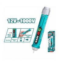 ราคา TOTAL ไขควงลองไฟ ปากกาวัดแรงดันไฟฟ้า ปากกาเช็คไฟ 12V - 1000V แบบสัมผัส THT291408 และ แบบไม่ต้องสัมผัส THT29100026 (29214239409)