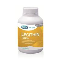 ราคา Mega Lecithin 1200mg. 100 แคปซูล (26935697298)