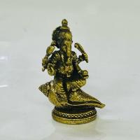 ราคา พระพิฆเนศ หอยสังข์ ทำจากทองเหลือง ขนาด 1.5x3.2 เซนติเมตร (45560367996)