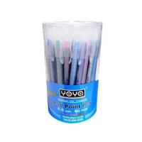 ราคา ปากกาลูกลื่น 0.5 มม. (แพ็ค50ด้าม) น้ำเงิน YOYA 1031 (26258113357)
