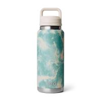 ราคา YETI กระบอกน้ำเยติ เก็บความเย็น รุ่น RAMBLER 36 OZ BOTTLE WITH COLOR-MATCHED CHUG CAP SEA VIEW (48113500677)