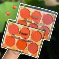 ราคา แท้ บรัชออน 6 หลุม ตลับใหญ่ Karite' ส้มพีชสวยๆ (5008373772)