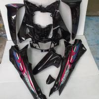 ราคา ชุดสี wave125r สีดำ กุญแจกลม เฟรมรถ เวฟ125r ยกชุด10ชิ้น (13551951898)