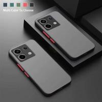 ราคา เคสขอบสีหลังด้าน สำหรับ Xiaomi Redmi Note13 Note12 Pro Plus Redmi 12 12C เคสกันกระแทก Note13Pro Plus (19482825616)