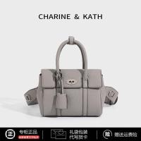 ราคา ของแท้หนังซีเมนต์สีเทาสุภาพสตรีกระเป๋าสะพาย 2026 ใหม่สไตล์ สูง-จบ กระเป๋าถือขนาดใหญ่-ความจุ ข้าม-ร่างกาย กระเป๋าถือ (45660934450)
