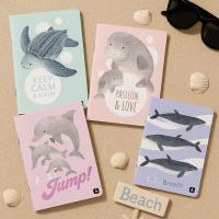 ราคา The Artist Collection สมุดโน้ต A5 เย็บกลาง Save Sea Life (41301752367)