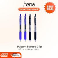 ราคา ZEBRA Sarasa Clip 0.5mm Gel Ink Rollerball Black / Blue - Original Black / Blue Gel Pen (48703793079)