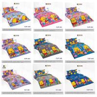 ราคา TOTO ชุดผ้าปูที่นอน ผ้าห่มนวม ลายการ์ตูนลิขสิทธิ์ ลายหมีพู ชุดเครื่องนอนโตโต No.6604 (2883613532)