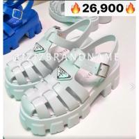 ราคา Prada Sandals White 36 (16871616857)
