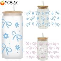 ราคา WEDGW UV DTF Transfer Sticker, สติ๊กเกอร์ห่อกันน้ํา, DIY Smooth Water Bottles Sticke สําหรับถ้วยแก้ว 16Oz (47312910419)