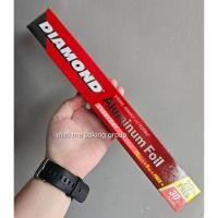 ราคา อลูมิเนียมฟอยล์ ห่ออาหาร ตราไดมอนด์ 30 ซม. x 9.1 เมตร (5) (19823154957)