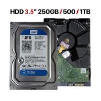ราคา ฮาร์ดดิสก์ HDD 3.5” 250GB/500GB/1TB คละยี่ห้อ WD/Seagate/Toshiba Harddisk SATA สำหรับคอมตั้งโต๊ะ PC (45304807460)