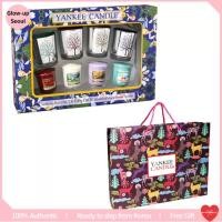 ราคา YANKEE CANDLE Yankee ชุดเชิงเทียนไม้ ขนาดเล็ก 4 แบบ สีเงิน 4 ชิ้น (23972552492)