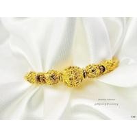 ราคา กำไลข้อมือทอง ไมครอน งานหุ้มทอง 5 ไมครอนเต็ม. (3702762004)