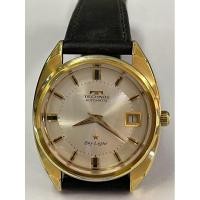 ราคา TECHNOS Sky Lighr Automatic ตัวเรือนทองชุบ นาฬิกาผู้ชาย มือสองของแท้ (23582442456)