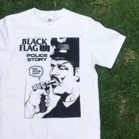 ราคา เสื้อยืดวง Black Flag "Police Story" Unofficial (8944623194)