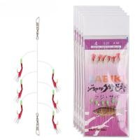 ราคา 6 ชิ้น / เซต หนังปลาจําลอง ตะขอสตริง ซาบิกิ ริก สําหรับทะเล เรืองแสง กุ้ง นิ่ม เหยื่อตกปลา เหยื่อล่อ อุปกรณ์เสริม (21480982780)