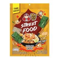 ราคา east เถ้าแก่น้อย สาหร่ายทอดเทมปุระ รสผัดไทย 50กรัม tempura seaweed (26175305449)