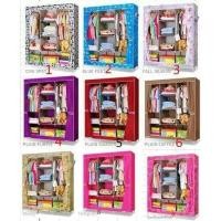 ราคา Jumbo Motif Rack / ราวแขวนเสื้อผ้า / ตู้เสื้อผ้าลายจัมโบ้ (40514689649)