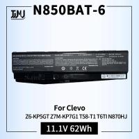 ราคา N850BAT-6 Laptop Battery Replacement for Clevo Z6-KP5GT Z7M-KP7G1 T58-T1 T6TI N870HJ Series 6-87-N850S-6E71 6-87-N850S-4 (28331107889)