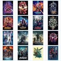 ราคา Avengers 3 Infinity War ภาพยนตร์ผ้าใบภาพวาดโปสเตอร์ Marvel Superhero Disney Wall Art ภาพจิตรกรรมฝาผนังสําหรับห้องนั่งเล่นตกแต่ง (50404724214)