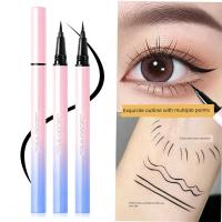 ราคา อายไลน์เนอร์กันน้ำ eyeliner L & Cochineal Eyeliner Long-Lasting Waterproof Sweat-Proof Non-Smudge Non-Fading Big Eye Makeup Liquid Eyeliner Pencil 2 (48314418543)