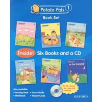 ราคา Bundanjai (หนังสือเรียนภาษาอังกฤษ Oxford) Potato Pals 1 : Book Set +CD (P) (21691672683)