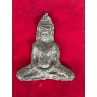 ราคา พระอู่ทองนั่งผมหวี เนื้อชินเงิน กรุเขาพนมเพลิง จ.สุโขทัย (43017596864)