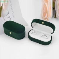 ราคา กล่องแหวนนิ้ว ชานลิน, แหวนหมั้นเคสแหวนแต่งงานขนาดเล็ก, ที่เก็บกํามะหยี่แบบพกพากันฝุ่นที่ใส่คู่หมั้น (54163185618)