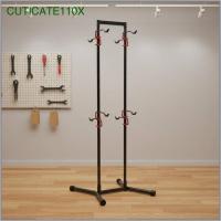 ราคา [cuticate110x] ขาตั้งที่จอดรถจักรยานที่เก็บของแนวตั้งชั้นวางปรับได้สองชั้นสําหรับองค์กรจักรยานประหยัดพื้นที่โรงรถ (55163341501)