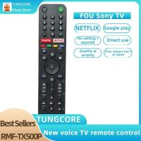 ราคา ใหม่ RMF-TX500P สําหรับ SONY VOICE TV Voice Remote พร้อม Netflix Google Play KD85X8500G KD85X9500G X85G X95G Series KD-43X8000H KD-49X8000H KD-55A8H KD-55A8H KD-55X8500H KD-55X8000H KD-55G KD (5246432
