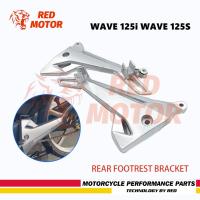 ราคา สเตย์พักเท้า WAVE 125i สเตพักเท้าหลัง เวฟ125i รุ่นไฟเลี้ยวบังลม (สินค้าขายเป็นคู่) (28509352400)