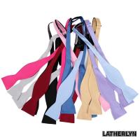 ราคา LATHERLYN Mens Bowties Self Bowties, ปรับคลาสสิกผู้ชาย Vintage Bowtie, ธุรกิจผ้าไหมซาติน Bowknot งานแต่งงานผูก (53612811352)