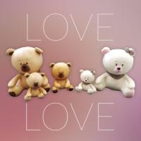 ราคา ตุ๊กตาหมีนั่งหมีผู้ชาย-หมีผู้หญิง Bear (Cutie Boy-Girl) Stuffed Animal (4979537398)