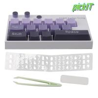 ราคา PICKITH เครื่องประดับคีย์บอร์ดแบบกลไก, ABS 4.09x2.56x0.71in ตกแต่งคีย์บอร์ด, สติ๊กเกอร์ตัวเลข Luminous Output Keyboard Gaming Keyboard เครื่องประดับ Office Decor (55814487058)