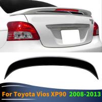ราคา สําหรับ Toyota Vios XP90 NCP93 2008 2009 2010 2011 2012 2013 ด้านหลังสปอยเลอร์ Wing Air Deflector หางปรับแต่งอุปกรณ์เสริม Trunk สปอยเลอร์ Boot Lip Body Kit (43480919530)