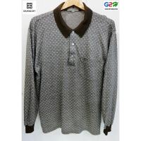 ราคา GIVENCHY แท้ เสื้อยืดโปโลแขนยาววินเทส (826098834)