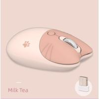 ราคา เมาส์ไร้สาย เมาส์บลูทูธ Wu Xiao Dual Mode กรงเล็บแมวน่ารักสาวการ์ตูนไร้สาย (42531314407)